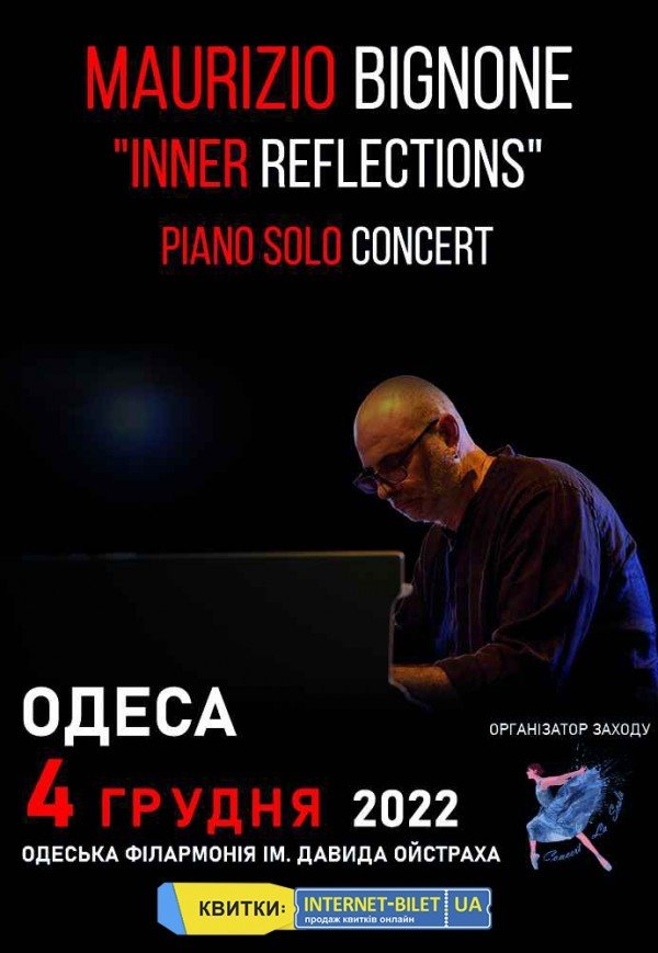 Maurizio Bignone "Inner Reflections". Solo Piano Concert