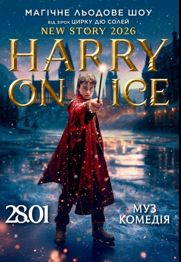 Зірки Цирку дю Солей: льодове шоу HARRY ON ICE 2026