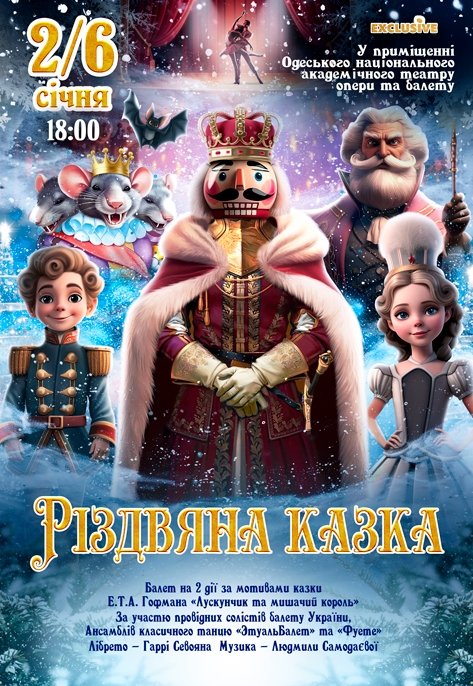 Балет "Лускунчик. Різдвяна казка"
