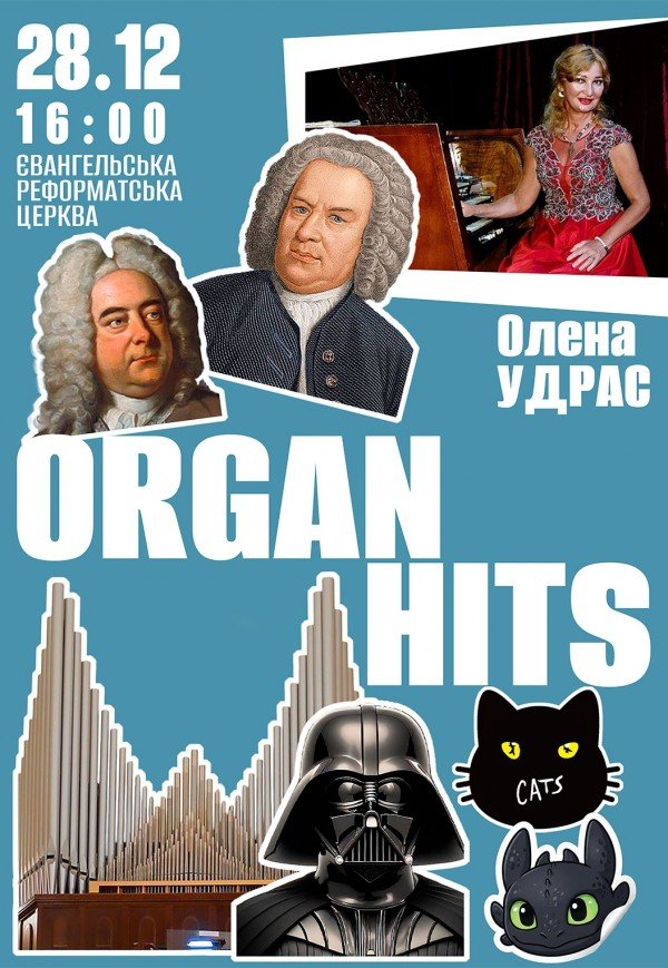 ORGAN HITS. From Bach to Webber